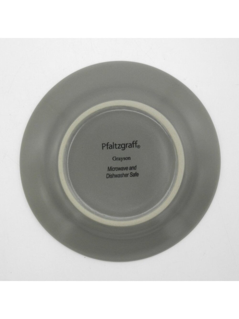 Pfaltzgraff Grayson (3) Dinner & (3) Salad Plates Set of 6 Pattern Code: PFAGRAY - Picture 11 of 12
